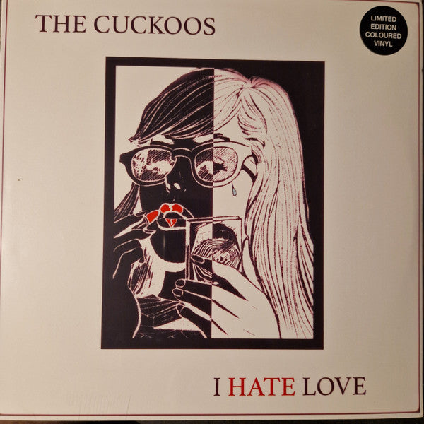 The Cuckoos (6) : I Hate Love (LP, Ltd, Whi)