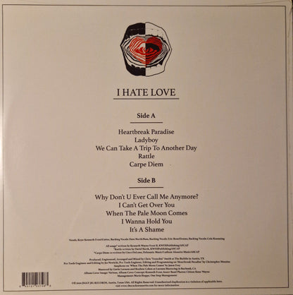The Cuckoos (6) : I Hate Love (LP, Ltd, Whi)