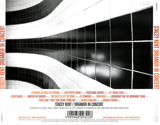 Stacey Kent : Dreamer In Concert (CD, Album)