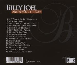 Billy Joel : Night After Day  (CD, Comp)