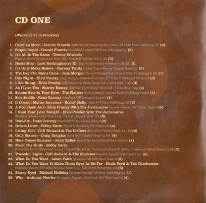 Various : UK Number Ones (September 1958 - December 1962) (3xCD, Comp)