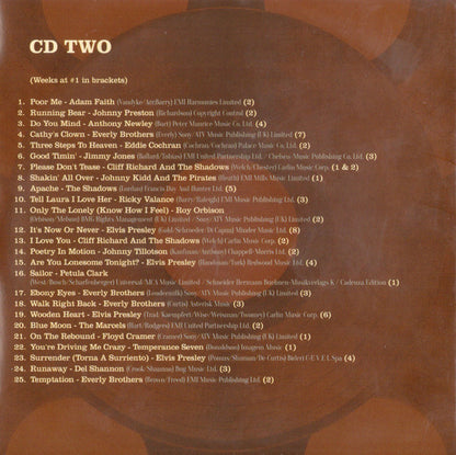 Various : UK Number Ones (September 1958 - December 1962) (3xCD, Comp)