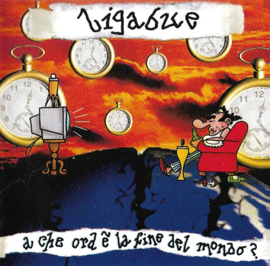 Luciano Ligabue : A Che Ora È La Fine Del Mondo? (CD, Album, RE, RM, RP)