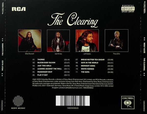 Wolf Alice : The Clearing (CD, Album)