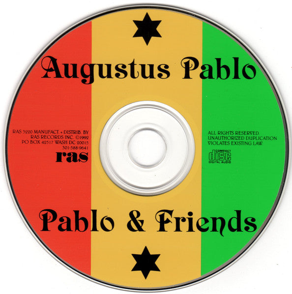 Augustus Pablo : Pablo & Friends (CD, Comp)