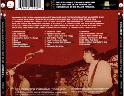 The Rumour : Not So Much A Rumour, More A Way Of Life (CD, Comp)