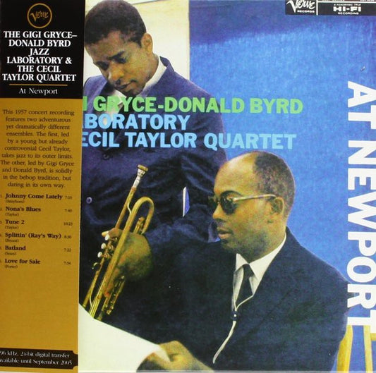 The Gigi Gryce - Donald Byrd Jazz Laboratory & The Cecil Taylor Quartet : At Newport (CD, Album, Ltd, RE, RM)