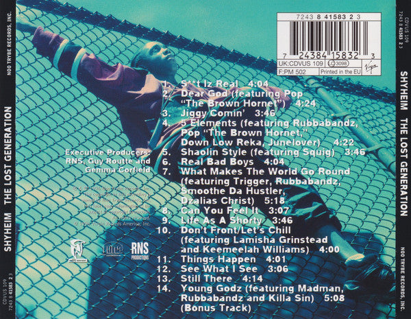 Shyheim : The Lost Generation (CD, Album, EMI)