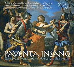 Giovanni Pacini, Giuseppe Saverio Mercadante : Paventa Insano: Pacini And Mercadante (CD, Album)