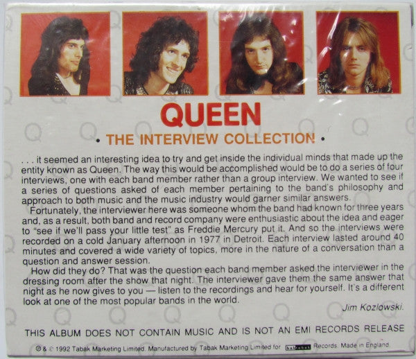 Queen : The Interview Collection (4xCD, Unofficial)