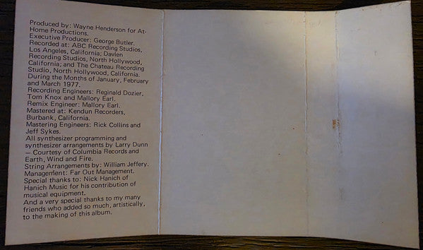 Ronnie Laws : Friends And Strangers (Cass, Album)