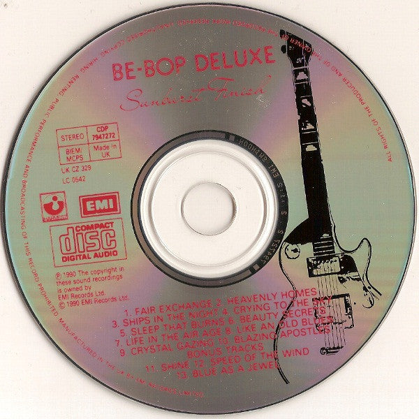Be Bop Deluxe : Sunburst Finish (CD, Album, RE, EMI)
