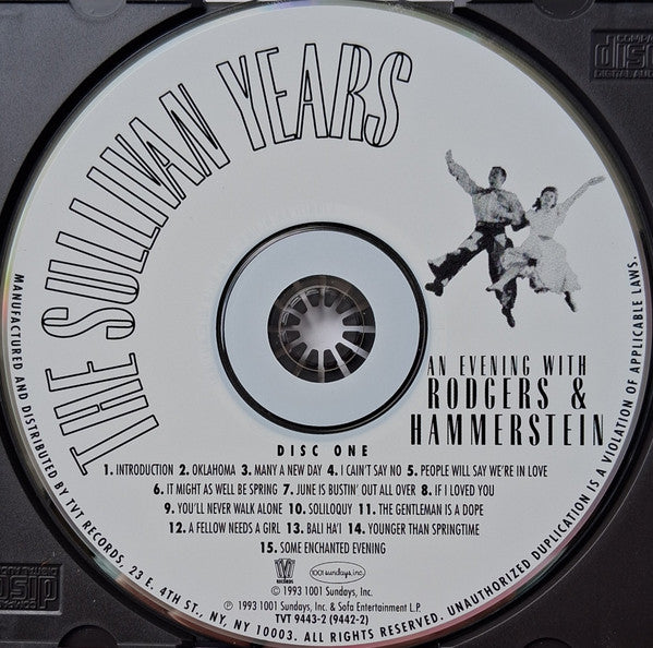 Various : The Sullivan Years - An Evening With Rodgers & Hammerstein (2xCD, Comp)