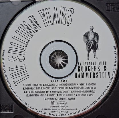 Various : The Sullivan Years - An Evening With Rodgers & Hammerstein (2xCD, Comp)