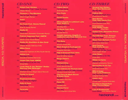 Various : Hed Kandi: Ibiza 10 Years (3xCD, Comp, Mixed)