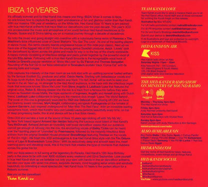 Various : Hed Kandi: Ibiza 10 Years (3xCD, Comp, Mixed)