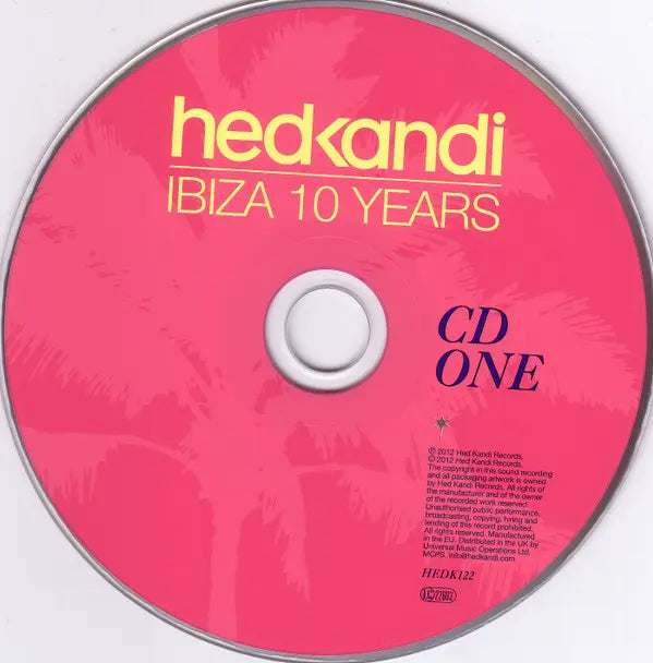 Various : Hed Kandi: Ibiza 10 Years (3xCD, Comp, Mixed)
