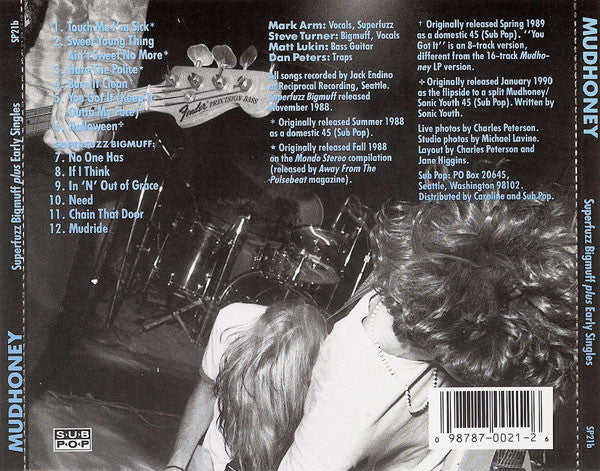 Mudhoney : Superfuzz Bigmuff Plus Early Singles (CD, Comp, RE, RM, Nim)