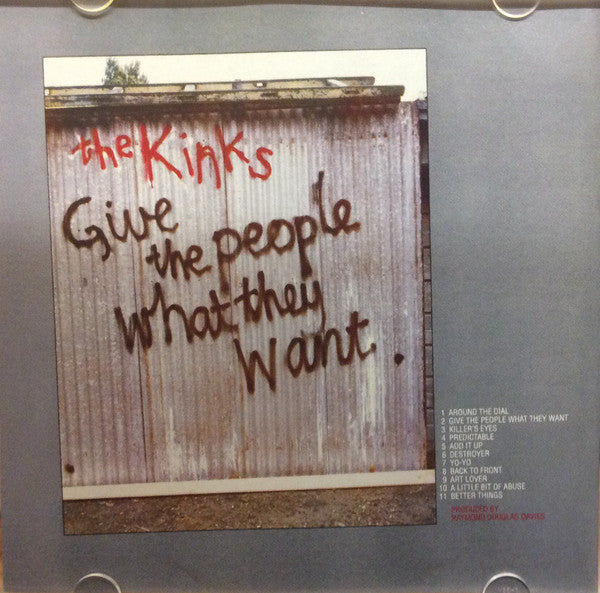 The Kinks : Give The People What They Want (HDCD, Album, RE, RM)
