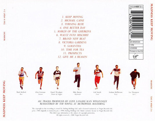Madness : Keep Moving (CD, Album, Enh, RE)