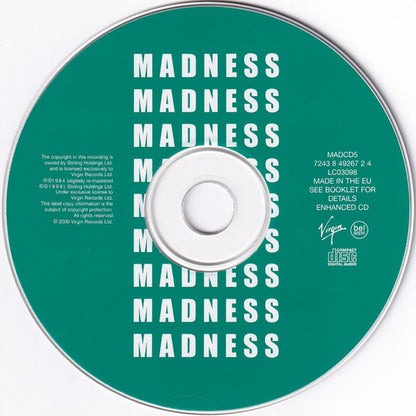 Madness : Keep Moving (CD, Album, Enh, RE)