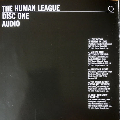 The Human League : Greatest Hits On CD&DVD  (CD, Comp + DVD-V, Comp, PAL)