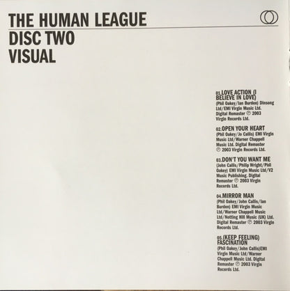 The Human League : Greatest Hits On CD&DVD  (CD, Comp + DVD-V, Comp, PAL)