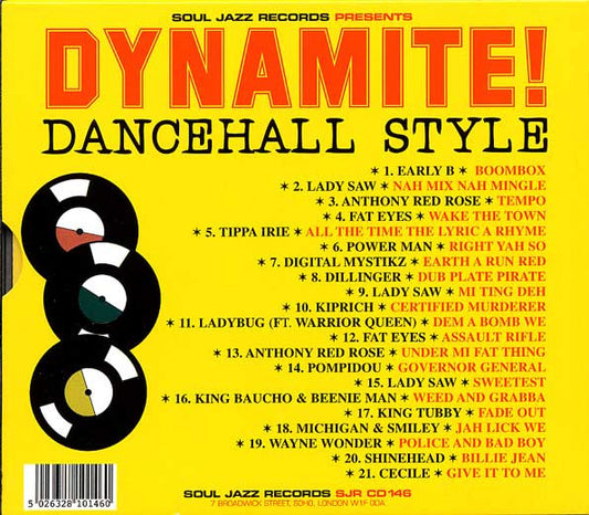 Various : Dynamite! Dancehall Style (CD, Comp)