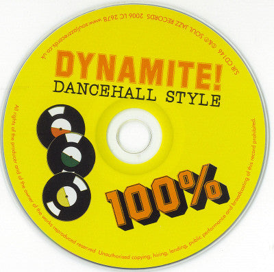Various : Dynamite! Dancehall Style (CD, Comp)