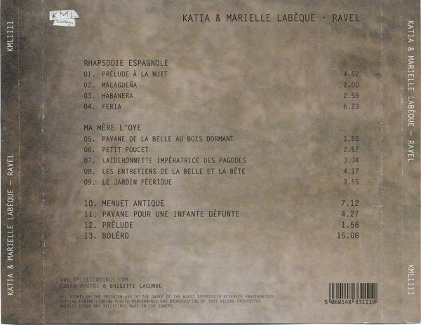 Maurice Ravel, Katia Et Marielle Labèque : Ravel (CD, Album)