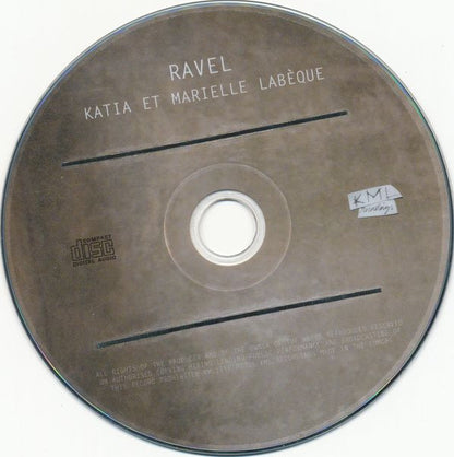 Maurice Ravel, Katia Et Marielle Labèque : Ravel (CD, Album)