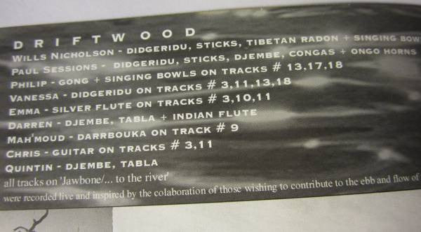 Driftwood (11) : Jawbone / ... To The River (CD, Album)