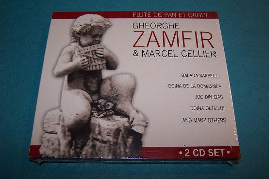 Gheorghe Zamfir & Marcel Cellier : Flute De Pan Et Orgue (2xCD, Comp)