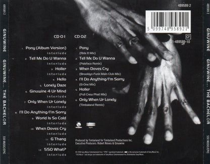 Ginuwine : Ginuwine... The Bachelor (2xCD, Album, Ltd)