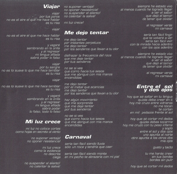 Lucybell : Viajar (CD, Album)