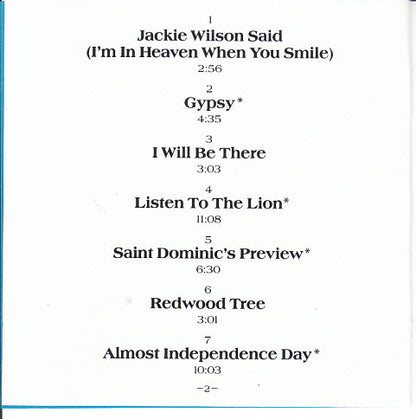 Van Morrison : Saint Dominic's Preview (CD, Album, RE)