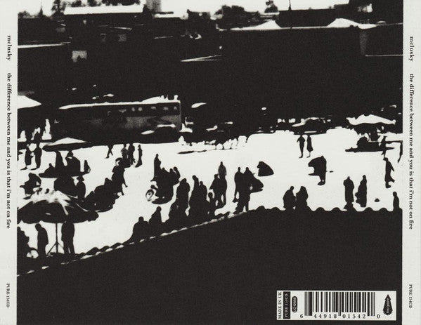 mclusky : The Difference Between Me And You Is That I'm Not On Fire (CD, Album)
