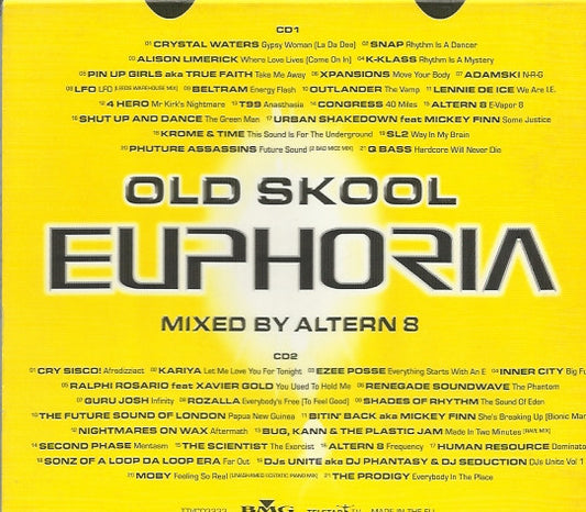 Altern 8 : Old Skool Euphoria (2xCD, Mixed + Box)