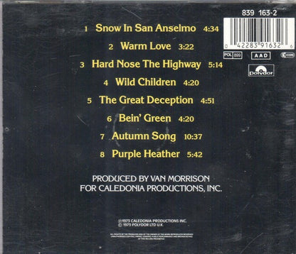 Van Morrison : Hard Nose The Highway (CD, Album, RE)