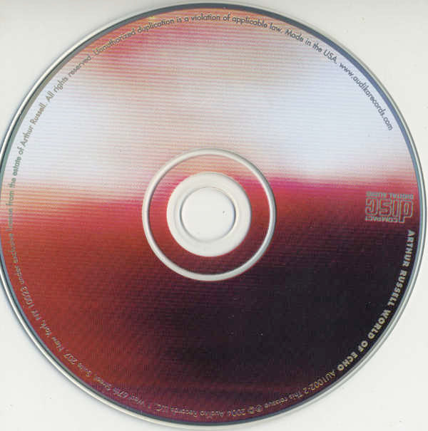 Arthur Russell : World Of Echo (CD, Album, RE, RM)