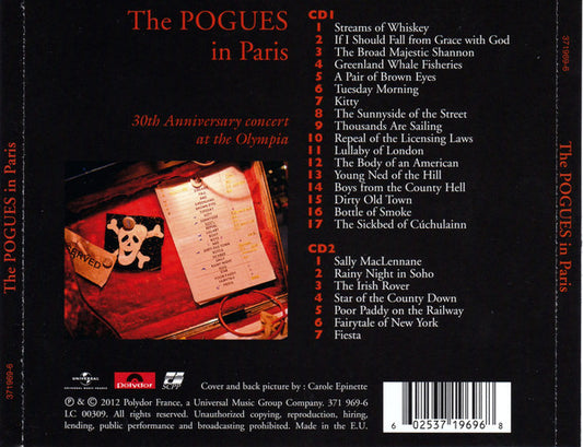 The Pogues : In Paris - 30th Anniversary Concert At The Olympia (2xCD, Album)