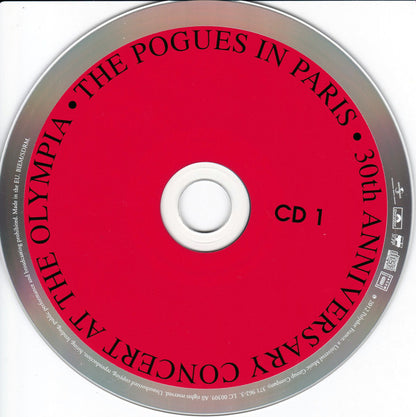 The Pogues : In Paris - 30th Anniversary Concert At The Olympia (2xCD, Album)
