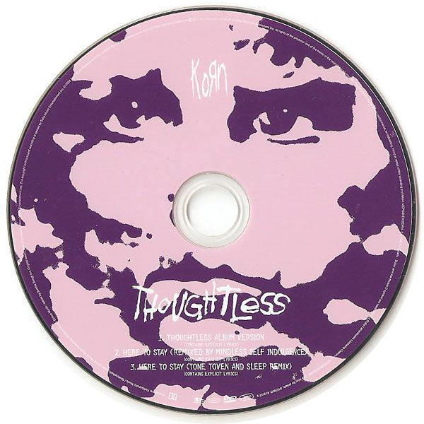 Korn : Thoughtless (DVD-V, Single)