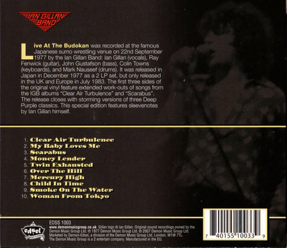 Ian Gillan Band : Live At The Budokan (CD, Album, RE, RM)