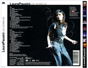 Laura Pausini : Live In Paris 05 (CD, Album + DVD-V, Multichannel, PAL)