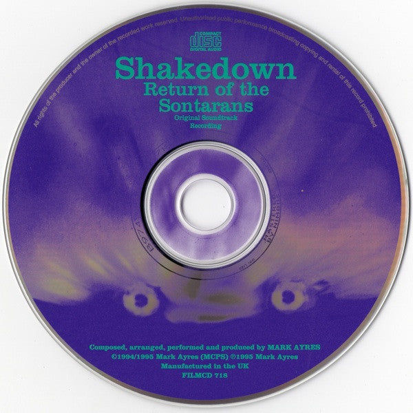 Mark Ayres : Shakedown - Return Of The Sontarans (CD, Album)