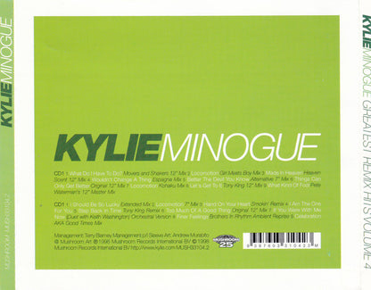 Kylie Minogue : Greatest Remix Hits 4 (2xCD, Comp)