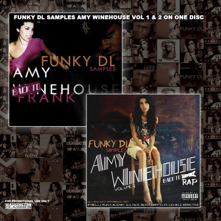 Funky DL : Back To Frank & Back To Rap (DL Samples Amy Winehouse Vol. 1 & 2) (CDr, Promo, Lim)
