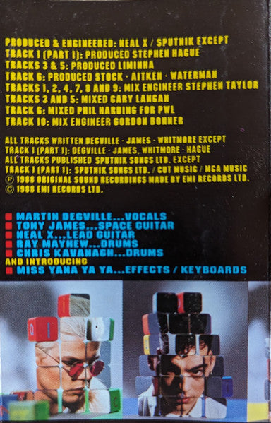 Sigue Sigue Sputnik : Dress For Excess (Cass, Album)