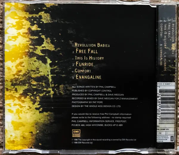 Phil Campbell (3) : Phil Campbell (CD, MiniAlbum)